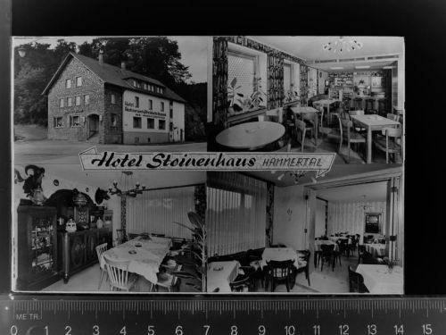 85461 W8059 Hammerthal b Erding GLASNEGATIV Hotel Steinenhaus