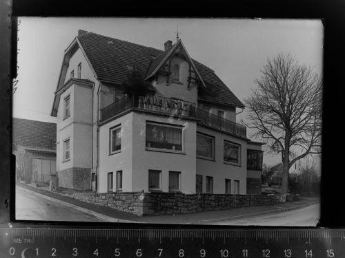 34431 W3538 Bredelar GLASNEGATIV Haus Nolte