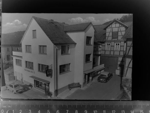 35110 W3559 Altenlotheim GLASNEGATIV Pension