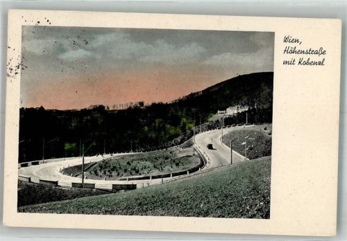 Wien 1941 Feldpost WK II Transportbegleit-Batl. 3 Höhenstrasse Kobenlz