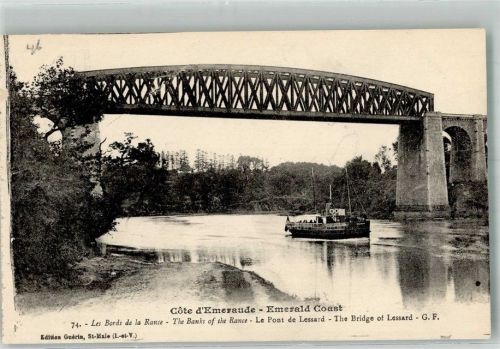 Dinan Emerald Coast Les Bords de la Rance The Bridge of Lessard