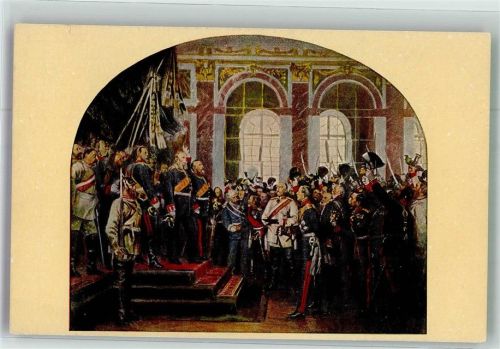 sign. Werner A. v. Kaiserproklamation zu Versailles 1871