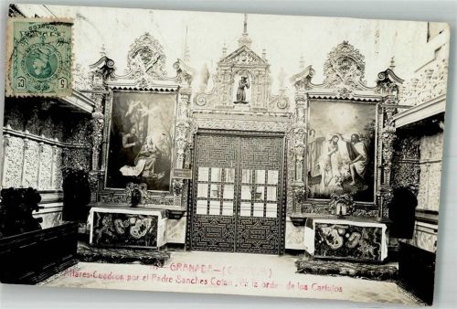 Granada Altares Cuadros por el Padre Sanches Colon Marke Bildseitig