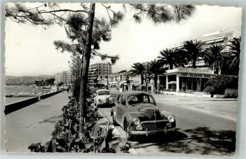 Antibes 1959 Auto Hotel Cote d´Azur Juan-les-Pins