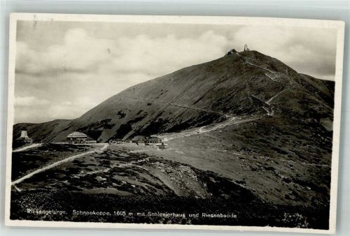 Schlesierhaus Hüttenstempel Schneekoppe Riesenbaude