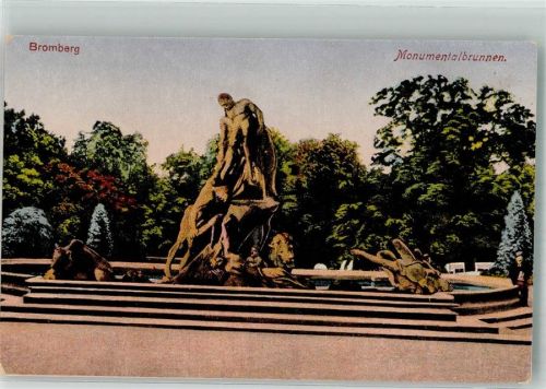 Bromberg Denkmal Monumentalbrunnen