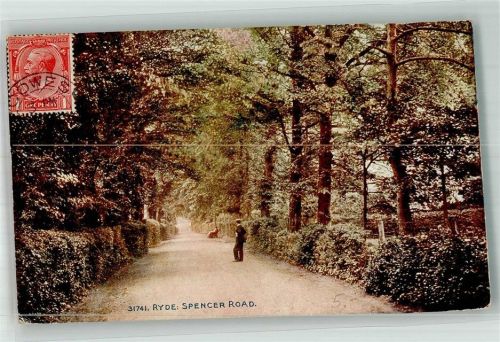 Ryde 1920 Spencer Road Marke bildseitig