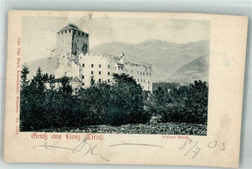 Lienz 1903 Schloss Bruck