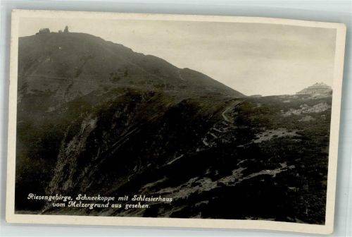 Schlesierhaus 1932 Schneekoppe