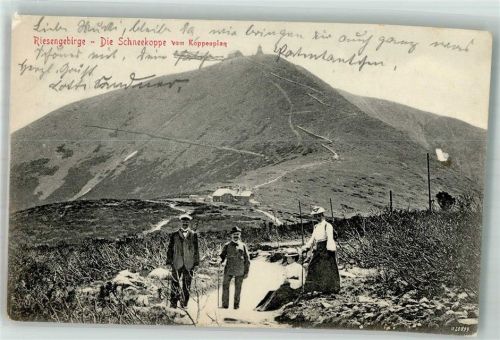 Schneekoppe 1907 Riesengebirge