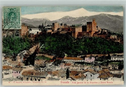 Granada Alhambra y Sierra Nevada Marke bildseitig