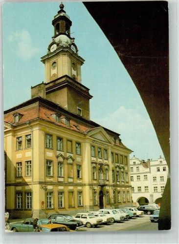 Hirschberg im Riesengebirge 1979 Auto Rathaus