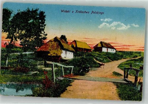 1917 Feldpost WK I Württ.Landw.Inf. Regiment Nr, 181 Bauerngehöft