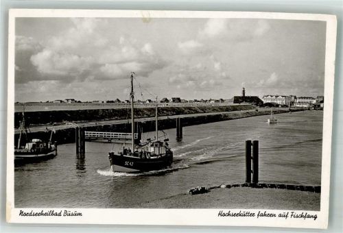 Büsum Hochseekutter fahren auf Fischfang