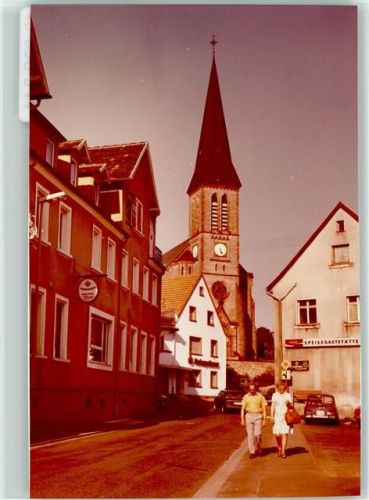 66955 W6780 Münchweiler a d Rodalb FOTO KEINE AK Kirche Hotel Krone
