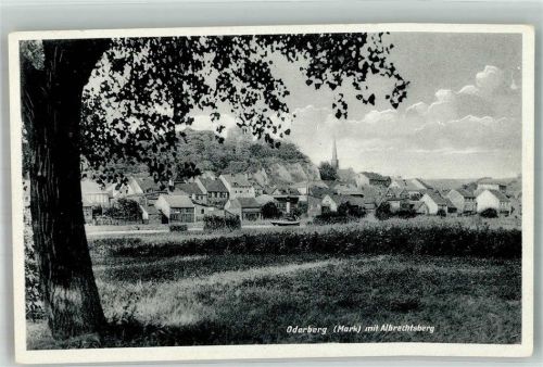 Oderberg Albrechtsberg Kirche Baum