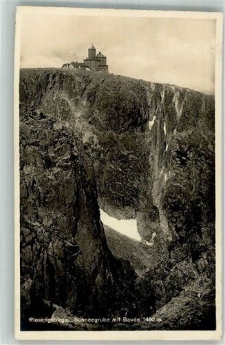 Oberschreiberhau 1926 Hüttenstempel Schneekoppenbaude