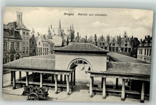 Bruges Marché aus possons
