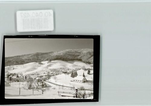 Marzell Winter im Dorf