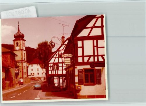 Laudenbach Briefkasten am Goldenen Engel