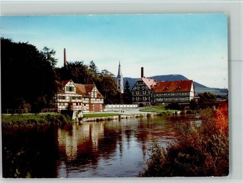 37281 W3442 Wanfried FOTO KEINE AK Ortsansicht Knick