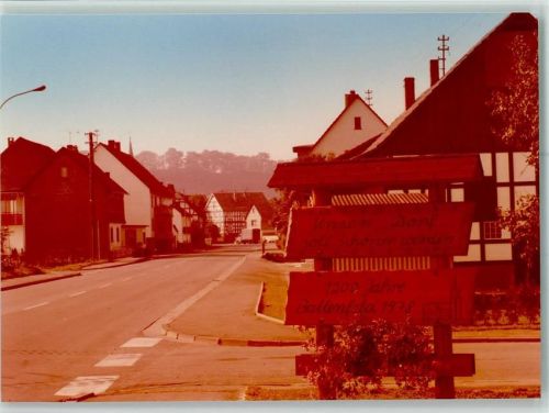 Battenfeld Ortstafel aus Holz