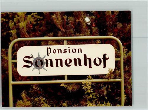 Dörentrup Schild Pension Sonnenhof