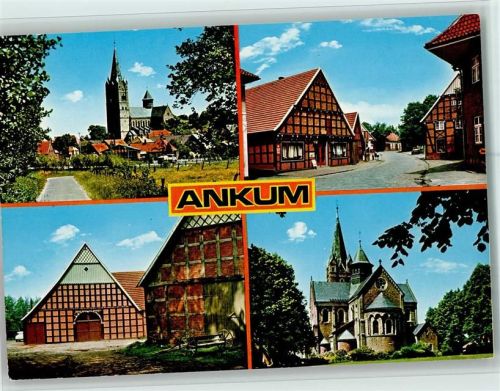 Ankum Ortsansichten Fachwerkhäuser 4-Bidlaufnahme