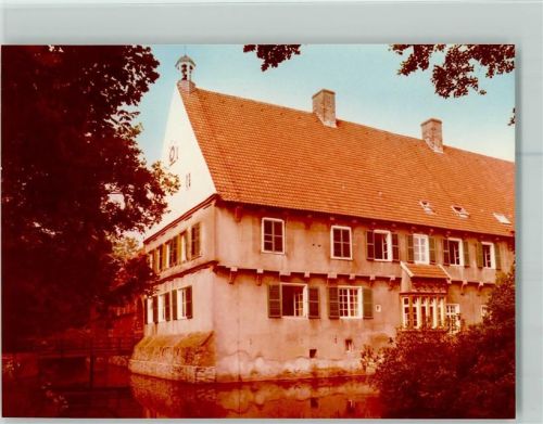 49413 W2843 Dinklage FOTO KEINE AK Wasser Burg