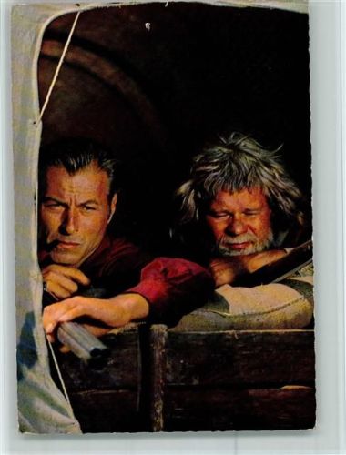 Lex Barker und Ralf Wolter