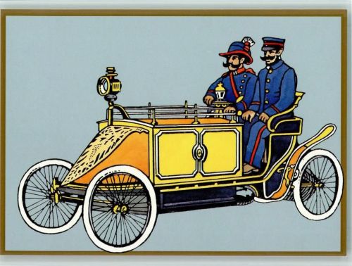 Motorpostwagen Berlin 1900