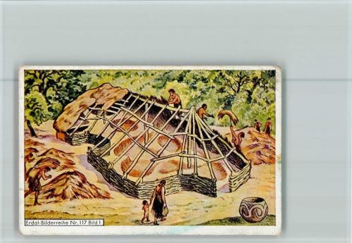Erdal Sammelbild Reihe 117 Bild 1 Jungsteinzeit Bandtöpfer AKU2