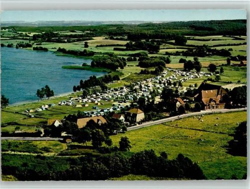 Dersau Luftaufnahme Großer Plöner See Campingplatz