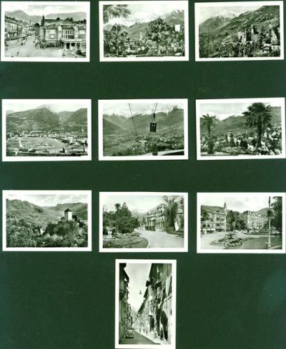Meran Lot mit 10 Kleinfotos vollständiges Set in Original Mappe; gute Erhaltung