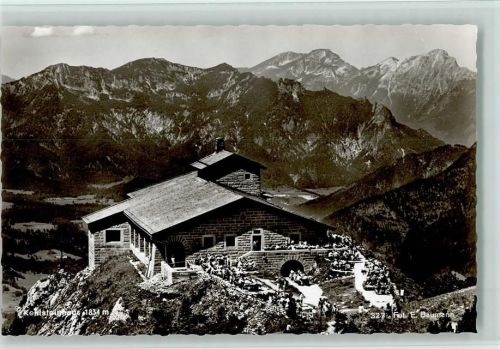 Obersalzberg Hitlers Kehlstein Haus -Scanstrich- WK II