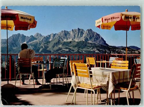St. Johann Bergstation Angereralm mit Wildem Kaiser