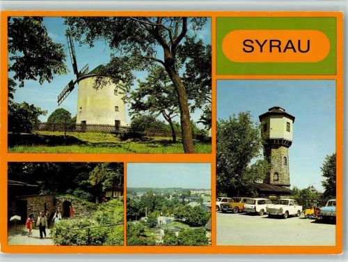 Syrau Windmühle Drachenhöhle Wasserturm