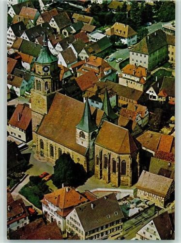 Weil der Stadt Fliegeraufnahme Kath. Stadtkirche St. Peter und Paul