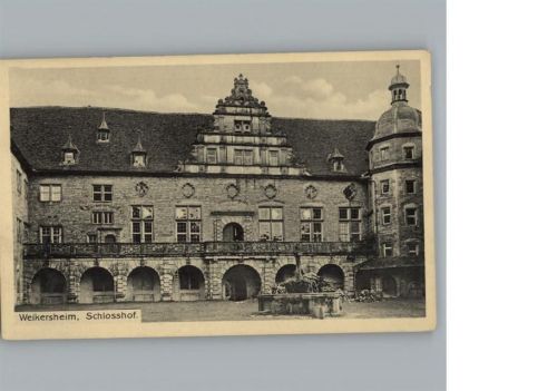 Weikersheim Weikersheim Schloßhof