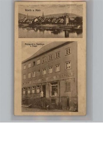 Wörth Gasthaus, Metzgerei zum Engel