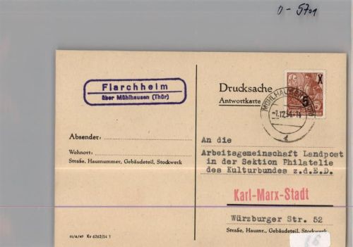 Flarchheim Landpoststempel