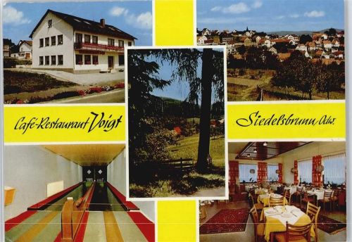 Siedelsbrunn Cafe Restaurant Voigt