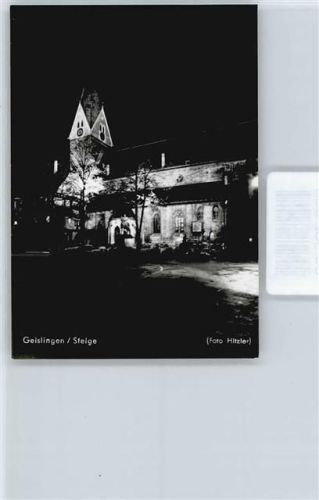 Geislingen bei Nacht , Foto