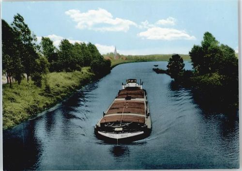 Dörverden Fluss Schiff Baum