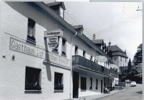 Wallmerod Gasthaus zur schönen Aussicht , Cafe Metternich