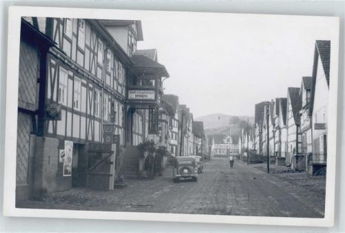 Neumorschen Foto-Karte, Gasthaus Horn