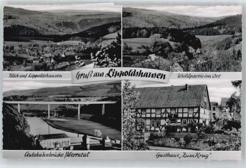 34346 W3510 Lippoldshausen - Gasthaus Zum Krug