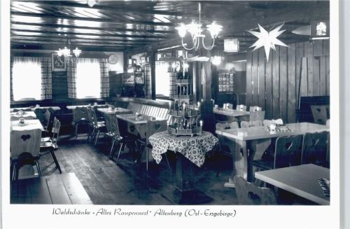 Altenberg Gasthaus Waldschänke Altes Raupennest