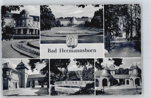 Bad Hermannsborn Haus Baum Brücke