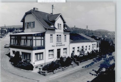 Schneidhain Foto Gaststätte Rothenbacher Straße Auto Baum